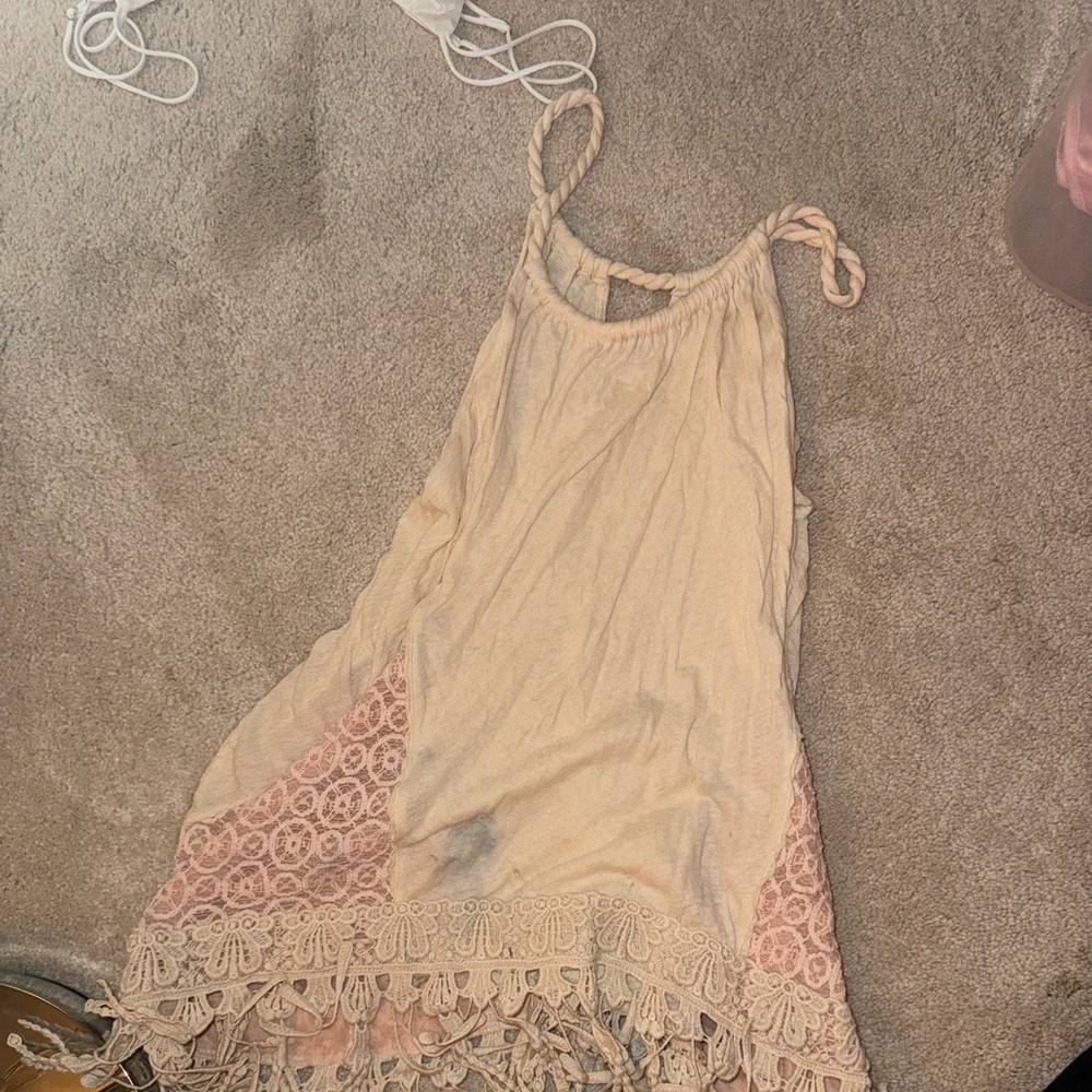 free People beach cover up
